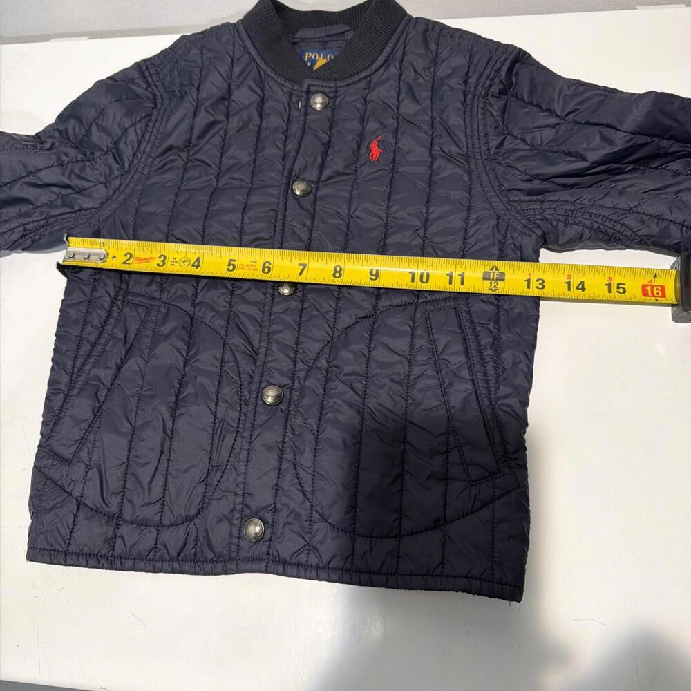 Kids Polo Ralph Lauren Quilted Jacket Size 6 Blue - Picture 6 of 6